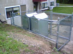 Chain Link Utility Enclosure